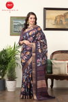Holland 40 Womens By Apple Daily Wear Silk Printed Sarees Catalog
